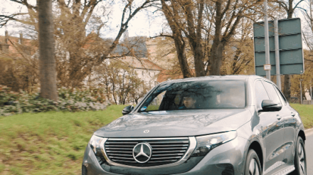 Mercedes EQC Forschungsprojekt 1000kmPLUS